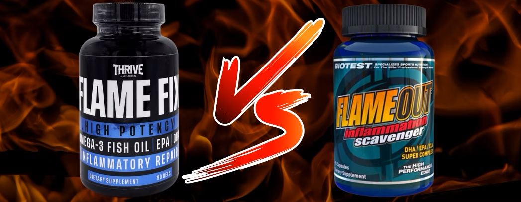 Flame Fix vs. Biotest Flameout: Which Omega-3 Supplement Is Right for You?